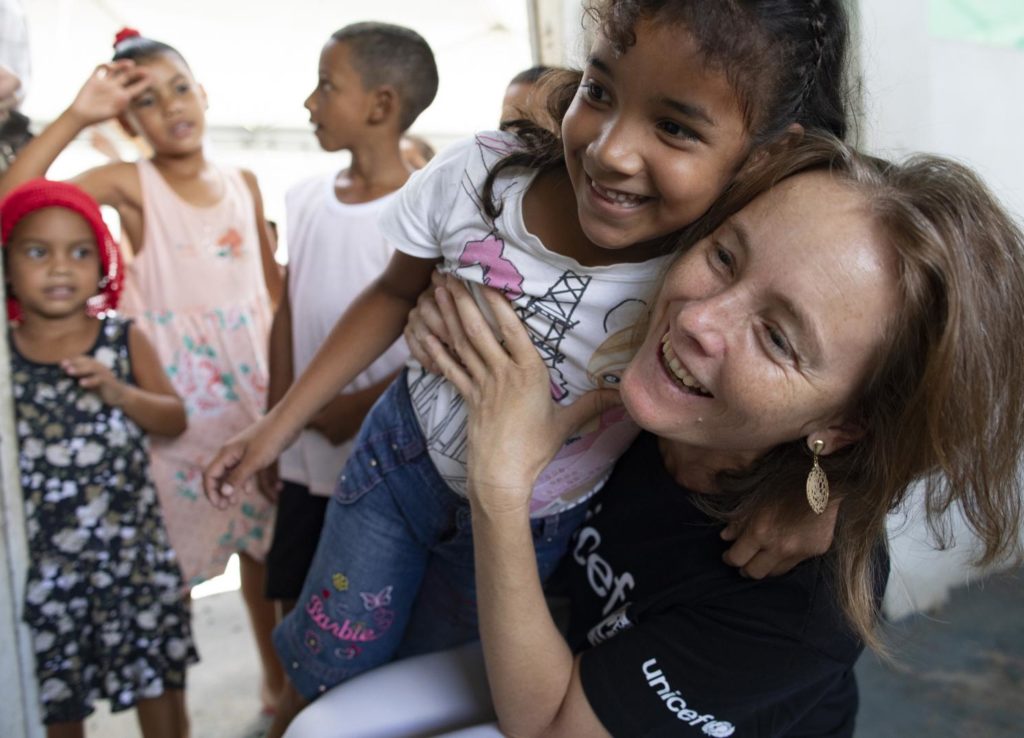 Florence Bauer da Unicef Brasil.
Foto: João Laet / Divulgação UNICEF 