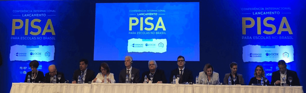 Lançamento do PISA-S no Hotel Windsor Florida, no Rio de Janeiro (RJ). Foto: Inep/Reprodução.