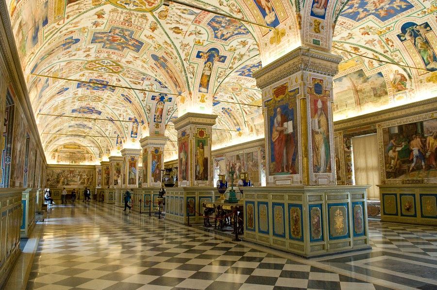 Museus do Vaticano e Capela Sistina. Foto: Michal Osmenda/Wikimedia Commons.